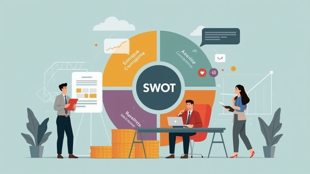 Lucid_Realism_Gambar_realistis_dari_Cara_Analisis_SWOT_Sederha_0